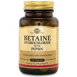 Solgar Betaine Hydrochloride with Pepsin 100 pcs