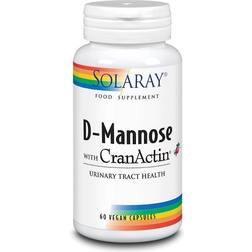 Solaray D-Mannose with CranActin 1000mg 60 pcs