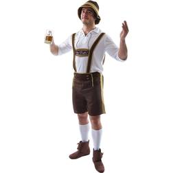 Orion Costumes Bavarian Brown Masquerade Costume