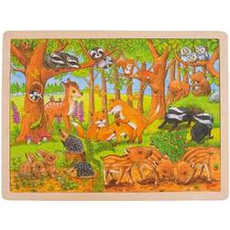Goki Baby Animals in the Forest 48 Pieces