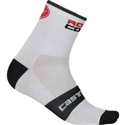 Castelli Rossocorsa 9 Socks Men - White
