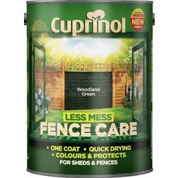 Cuprinol Less Mess Fence Care Wood Protection Green 6L