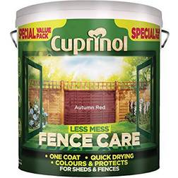 Cuprinol Less Mess Fence Care Wood Protection Red 6L