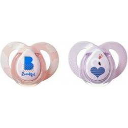 Tommee Tippee Closer to Nature Moda Soothers 6-18m 2-pack
