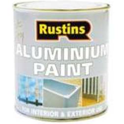 Rustins Quick Dry Aluminium Metal Paint Transparent 0.25L