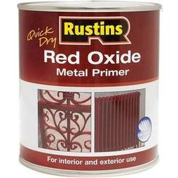 Rustins Quick Dry Red Oxide Metal Paint Red 1L