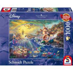 Schmidt Thomas Kinkade Disney Little Mermaid 1000 Pieces