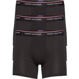 Tommy Hilfiger Premium Essential Repeat Logo Trunks 3-pack - Black