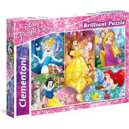 Clementoni Disney Princess Brilliant Puzzle 104 Pieces
