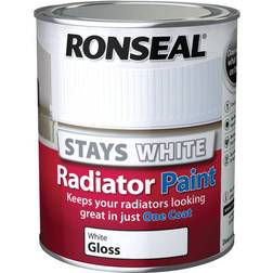 Ronseal One Coat Radiator Paint White 0.75L