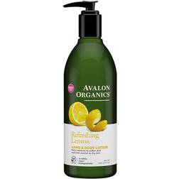 Avalon Organics Refreshing Lemon Hand & Body Lotion 350ml