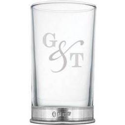 English Pewter G & T Drink Glass 35.4cl