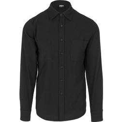 Urban Classics Checked Flanell Shirt - Black