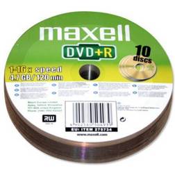 Maxell DVD+R 4.7GB 16x Spindle 10-Pack (275734)