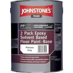 Johnstone's Trade 2 Pack Epoxy Solvent Based Floor Paint Grey 4L