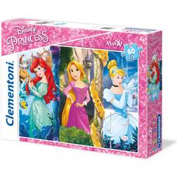 Clementoni SuperColor Disney Princess 60 Maxi Pieces