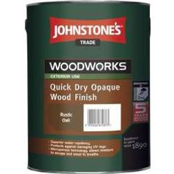 Johnstone's Trade Woodworks Quick Dry Opaque Wood Finish Wood Protection Walnut 2.5L
