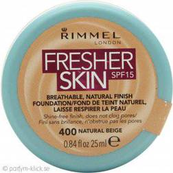 Rimmel Fresher Skin Foundation SPF15 #400 Natural Beige