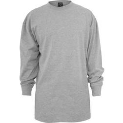 Urban Classics Tall Long Sleeve T-Shirt - Grey