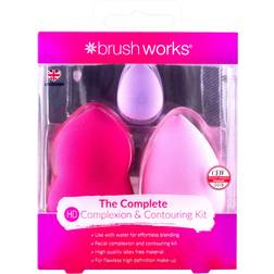 Brush Works HD Complexion and Contouring Set 3-pack