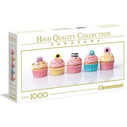Clementoni High Quality Collection Panorama Licorice Cupcakes 1000 Pieces