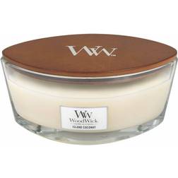 Woodwick Island Coconut Ellipse Scented Candle 453.5g
