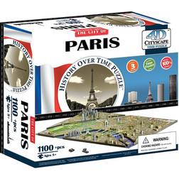 4D Cityscape The City of Paris 1100 Pieces