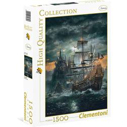 Clementoni High Quality Collection The Pirate Ship 1500 Pieces