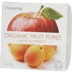 Clearspring Organic Fruit Puree Apple & Apricot 200g
