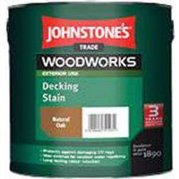 Johnstone's Trade Decking Stain Wood Protection Teak 2.5L
