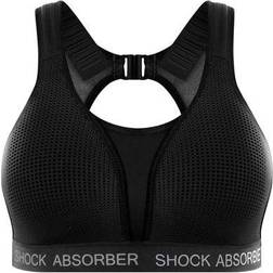 Shock Absorber Ultimate Run Bra Padded - Black/Reflective