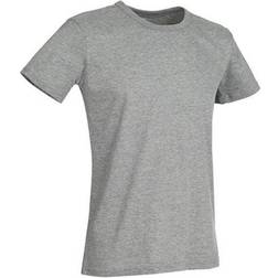 Stedman Ben Crew Neck T-shirt - Grey Heather