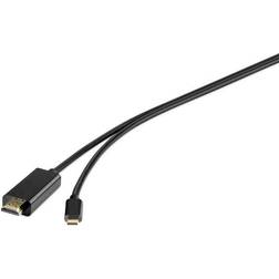 Renkforce USB C-HDMI 1.8m