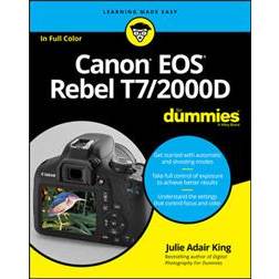 Canon EOS Rebel T7/2000D For Dummies (Paperback, 2018)