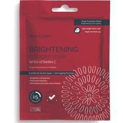 Beauty Pro Brightening Collagen Sheet Mask with Vitamin C