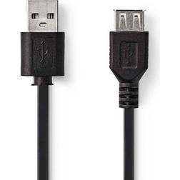 Nedis USB A-USB A M-F 2.0 3m