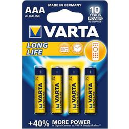 Varta Longlife AAA 4-pack