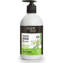 Organic Shop Minty Jasmine Moisturising Hand Soap 500ml
