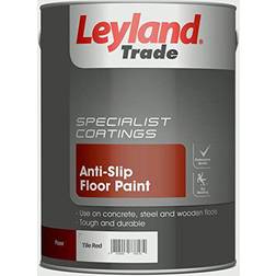 Leyland Trade Anti-Slip Floor Paint Tile Red 5L