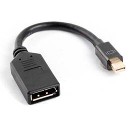 Lanberg DisplayPort-DisplayPort Mini M-F 0.1m