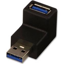 Lindy USB-USB 3.0 M-F Angled Adapter