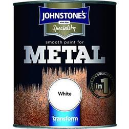 Johnstones Speciality Smooth Metal Paint White 0.75L