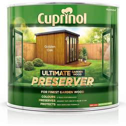 Cuprinol Ultimate Garden Wood Preserver Wood Protection Brown 1L