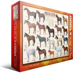 Eurographics Horses 1000 Pieces