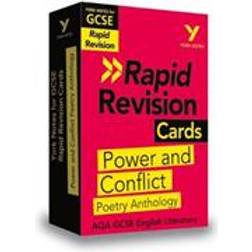 York Notes for AQA GCSE (9-1) Rapid Revision Cards: Power and Conflict AQA Poetry Anthology (Cards, 2019)