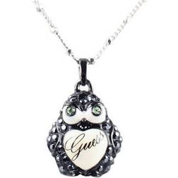Guess Metal Necklace - Silver/Black/White