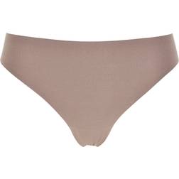 Chantelle Soft Stretch Thong - Capuccino