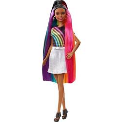 Barbie Rainbow Sparkle Hair Doll FXN97