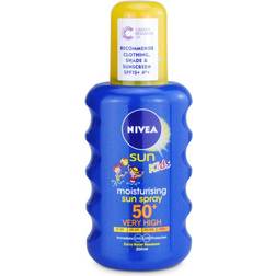 Nivea Sun Kids Moisturising Sun Spray SPF50+ 200ml
