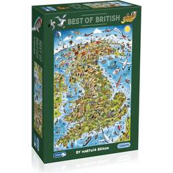 Gibsons Best of British 1000 Pieces